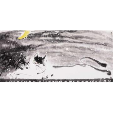 李瑞卿国画动物李瑞卿作品049字画之家