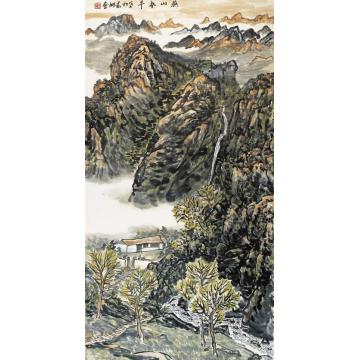 李春海国画山水燕山春早字画之家