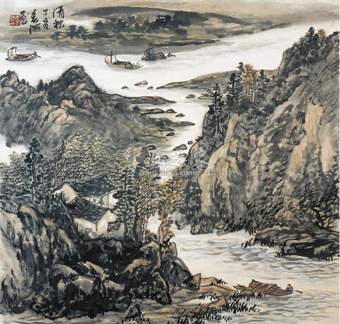 国画家李春海字画之家