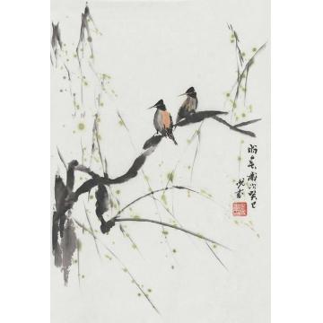 黎光成国画花鸟国画作品007字画之家