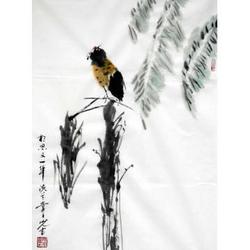 黎光成国画花鸟国画作品018字画之家