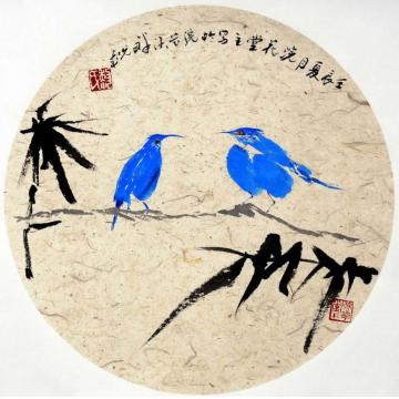 黎光成国画花鸟国画作品019字画之家