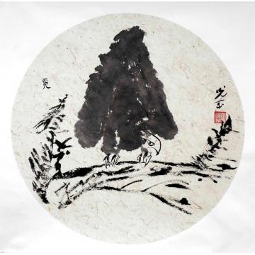 黎光成国画花鸟国画作品021字画之家
