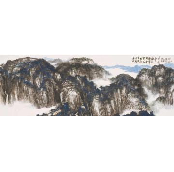 吴悦石国画山水太行深处字画之家