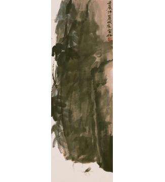 吴悦石国画山水草虫二字画之家