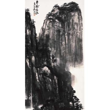 吴悦石国画山水华岳高风字画之家