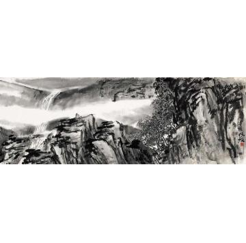 吴悦石国画山水空谷清音字画之家
