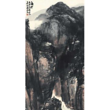 吴悦石国画山水三峡行字画之家