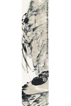 吴悦石国画山水冷岩鸳鸯字画之家