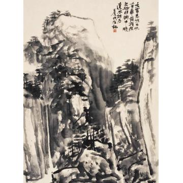 吴悦石国画山水意笔山水字画之家