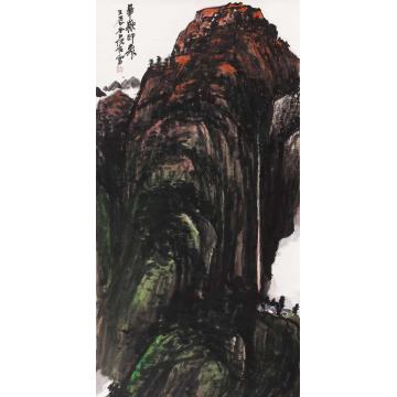 吴悦石国画山水华岳印象字画之家