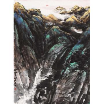 吴悦石国画山水江山多娇字画之家