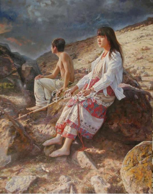 油画家吴静涵字画之家