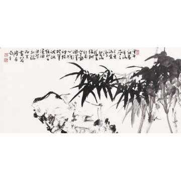 王永瑞国画花鸟竹石图字画之家