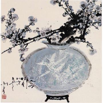 田雨霖国画花鸟谁汲古石山水，养此尘外姿字画之家