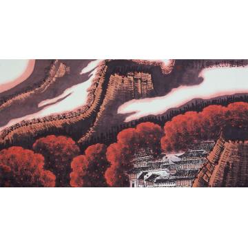 庄利经国画山水武当山秋韵字画之家