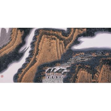 庄利经国画山水武当山南岩宫胜境字画之家