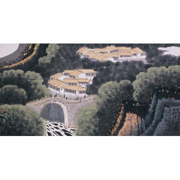 庄利经国画山水太行山居字画之家