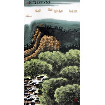 庄利经国画山水富春山居图字画之家