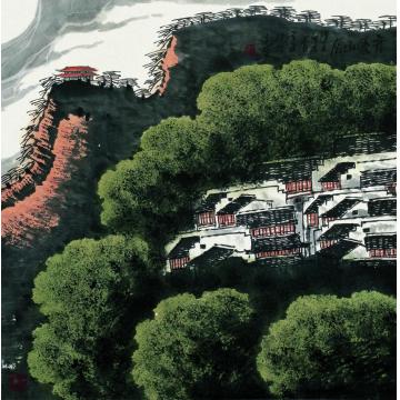 庄利经国画山水江南圣山茅峰字画之家