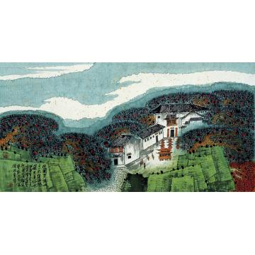 庄利经国画山水中国四大佛山字画之家