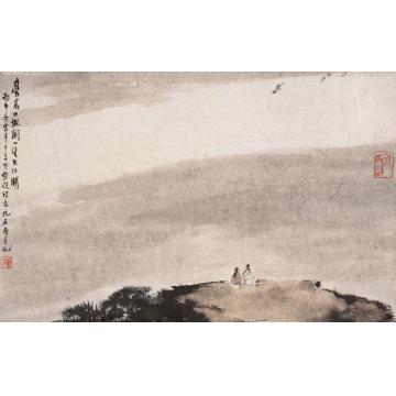 傅抱石龚半千诗意字画之家