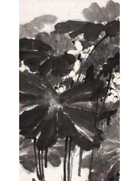 何海霞国画花鸟墨荷字画之家