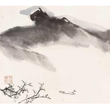 何海霞油画风景雨后山如洗字画之家