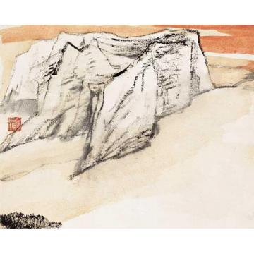 何海霞国画山水天山行字画之家