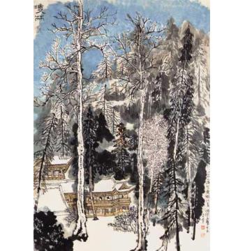 何海霞油画风景琼林字画之家