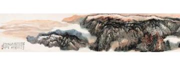 何海霞国画山水太白雪霁字画之家