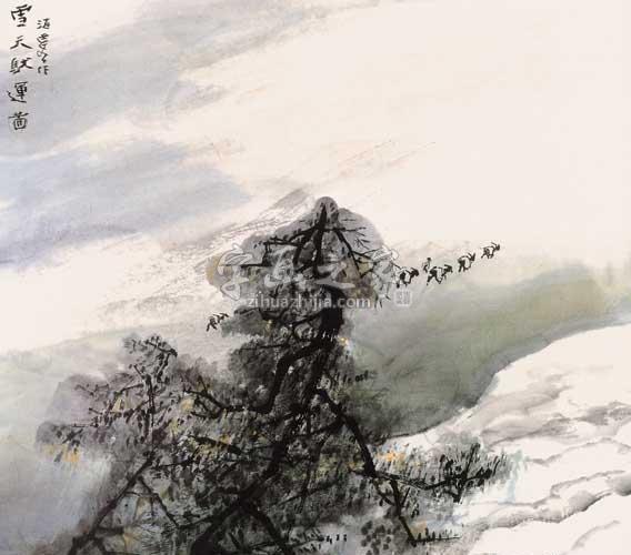 国画家何海霞字画之家
