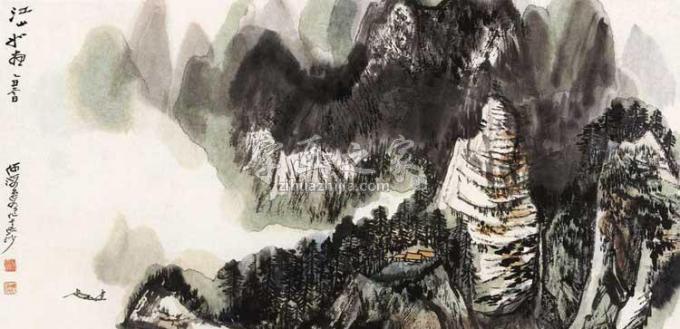 国画家何海霞字画之家