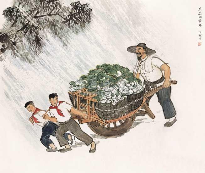 国画家何海霞字画之家