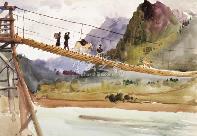 油画家吴冠中字画之家