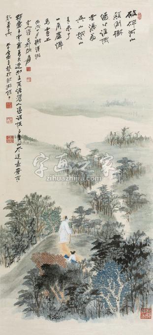 国画家张大千字画之家