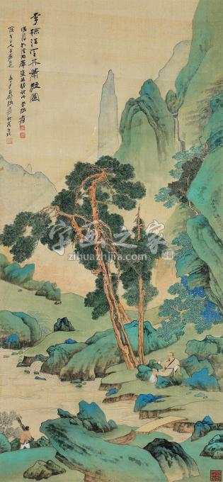 国画家张大千字画之家