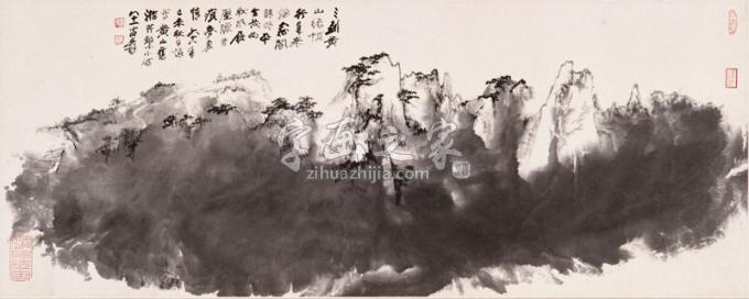 国画家张大千字画之家