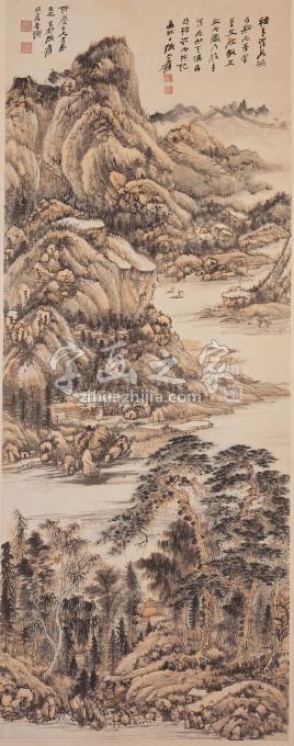 国画家张大千字画之家