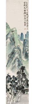 齐白石油画风景山水图字画之家