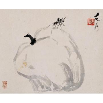 唐云国画花鸟瓜虫图字画之家