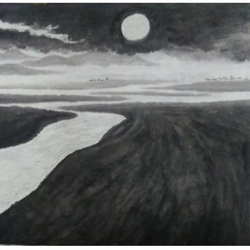 许文邠油画风景目色字画之家
