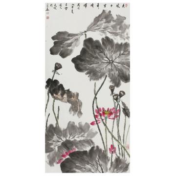 刘文顺国画花鸟香风十里弄晴晖字画之家