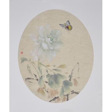 周传波国画花鸟戏碟字画之家