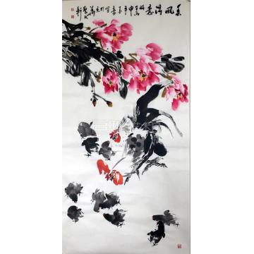 墨豪国画花鸟春风得意字画之家