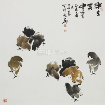 墨豪国画花鸟乐在其中字画之家