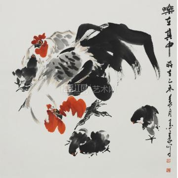 墨豪国画花鸟乐在其中字画之家