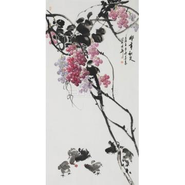 墨豪国画花鸟那年秋天字画之家