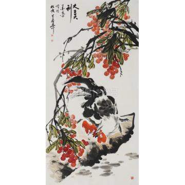 墨豪国画花鸟大吉大利字画之家