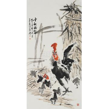 墨豪国画花鸟金秋时节字画之家